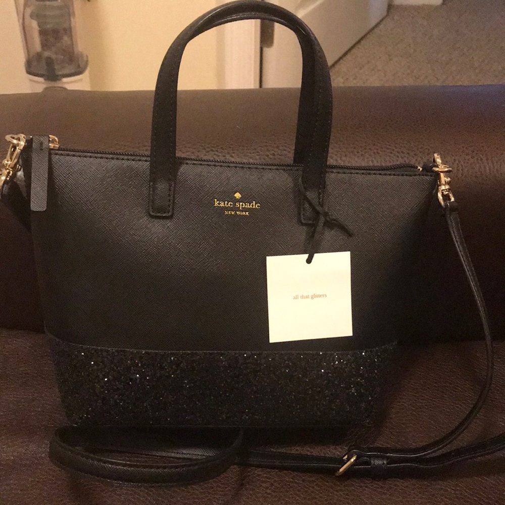 NWT KATE SPADE GLITTER  PURSE